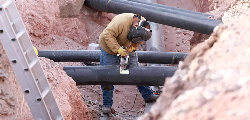 Cast Iron Sewer Pipe Replacement in Griffin